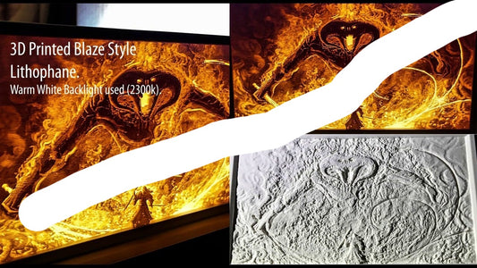 3D Printed Lithophane - test